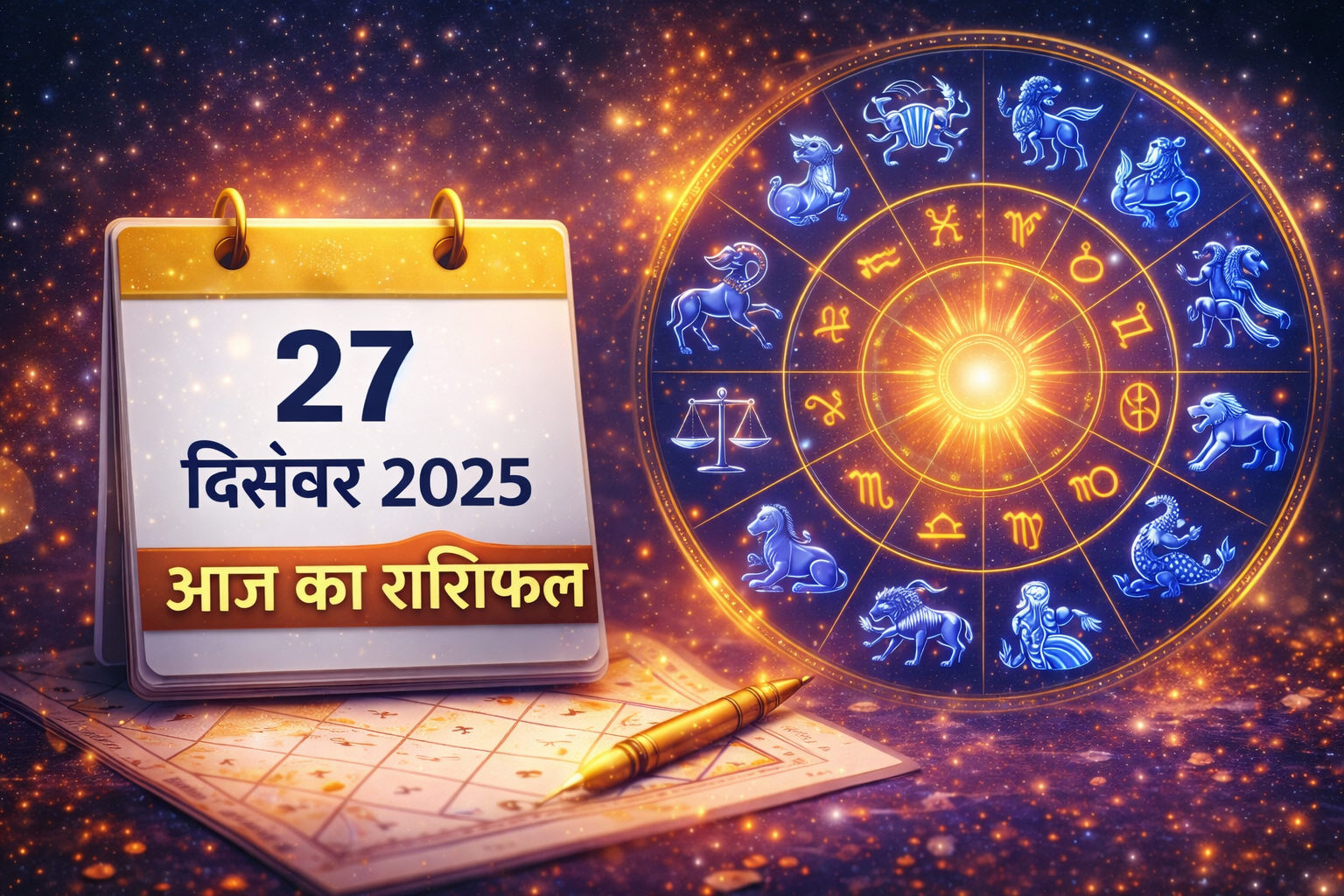 27 December 2025 ka Rashifal sabhi rashiyon ke liye