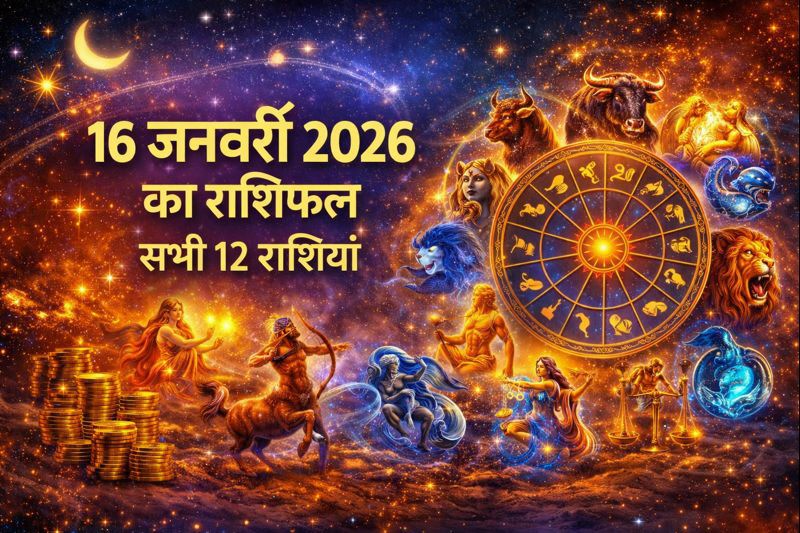 16 जनवरी 2026 का राशिफल सभी राशियों के लिए