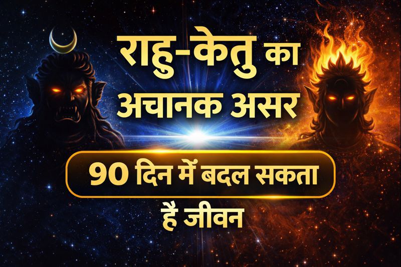राहु-केतु का अचानक असर – 90 दिन में जीवन बदलने वाले संकेत