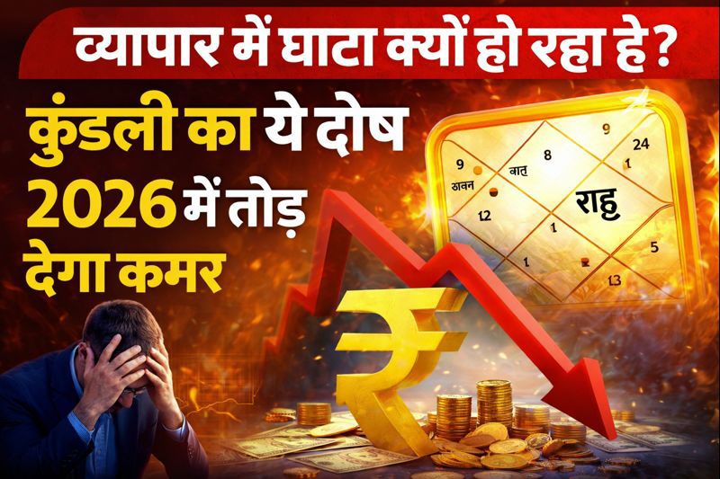 व्यापार में घाटा क्यों हो रहा है – कुंडली दोष 2026
